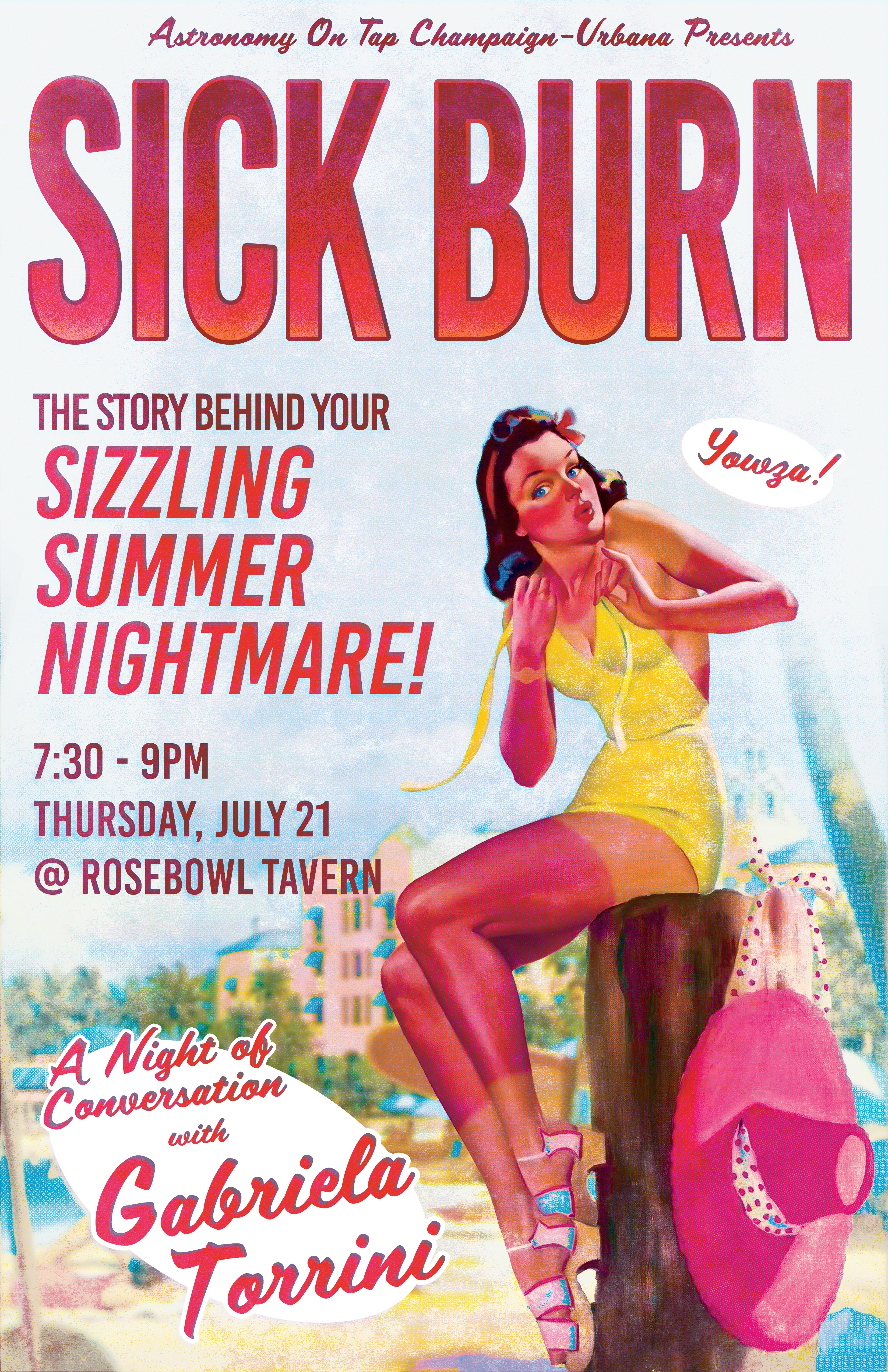 Gabriela Torrini Astronomy on Tap poster